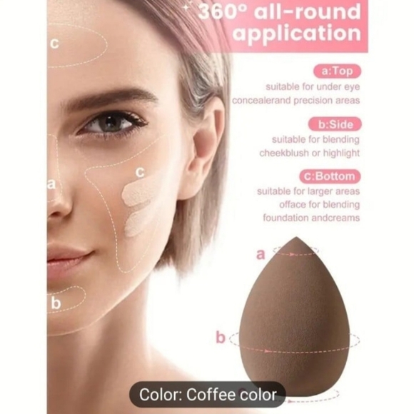 50 Piece Makeup Brush Set with Hair Band & Wristbands - Picture 9 of 11